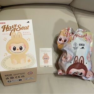 AUTHENTIC Labubu Have a Seat BaBa